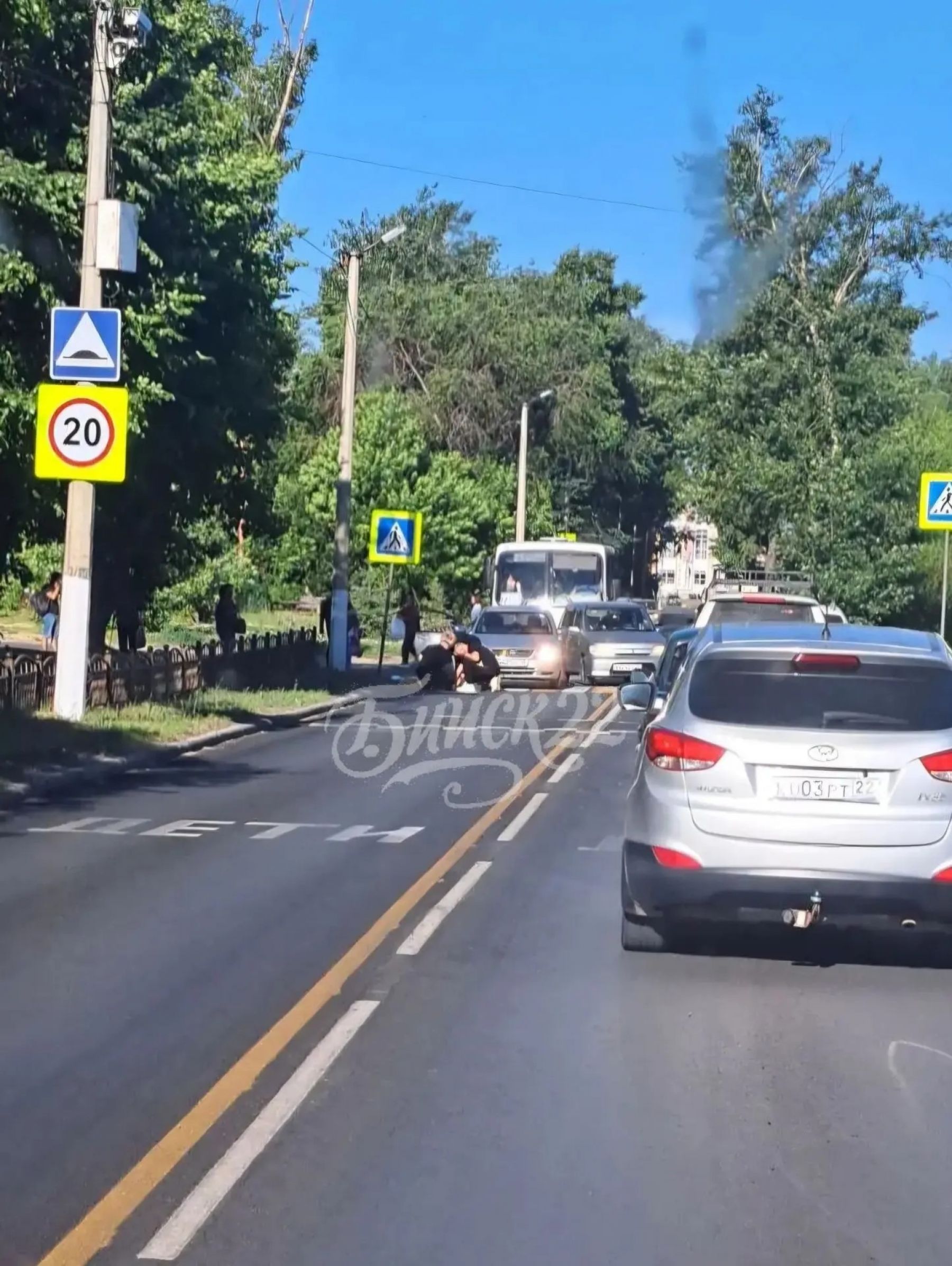 Сбили пешехода