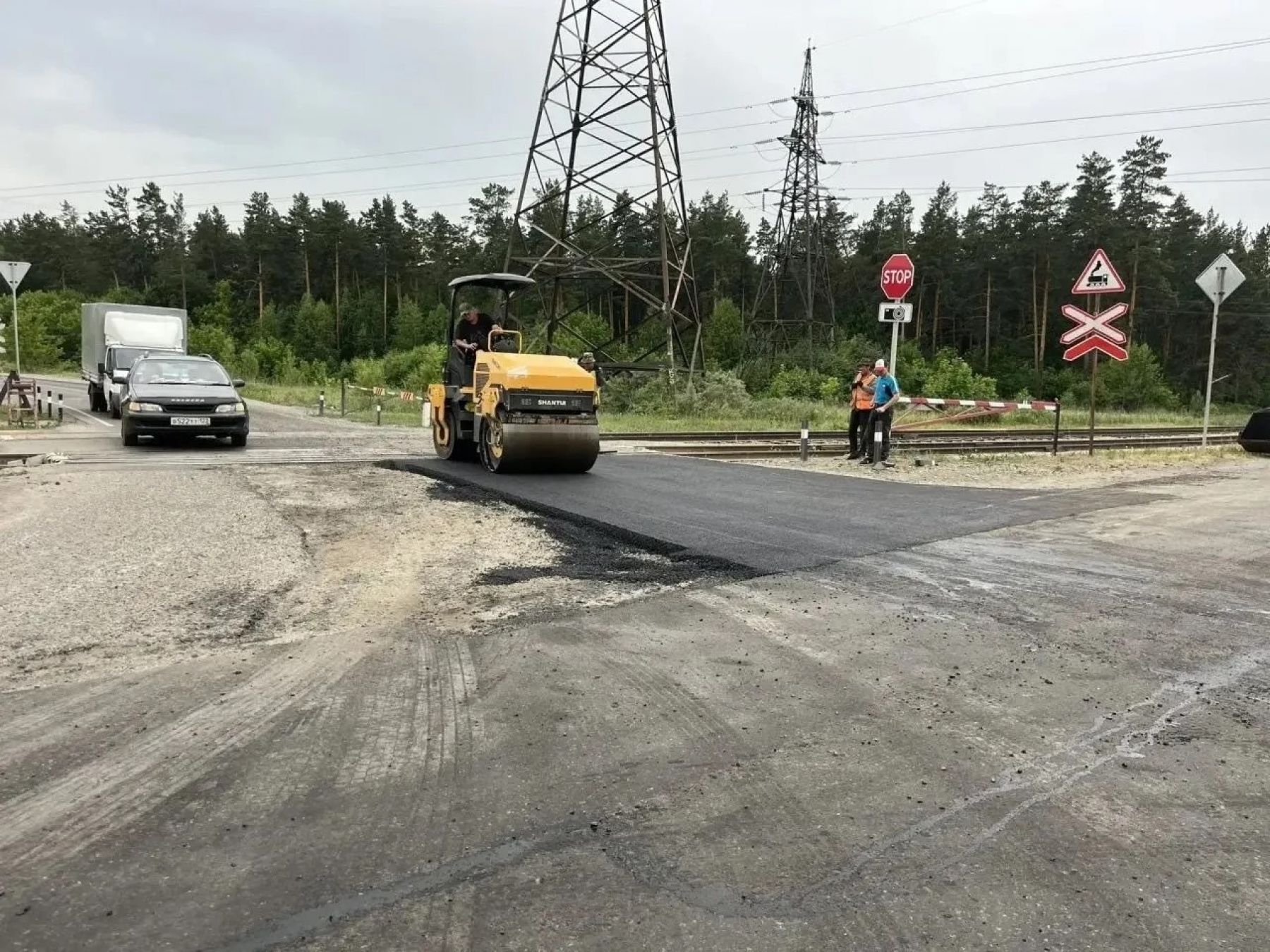 Работы по благоустройству и содержанию дорог в Бийске