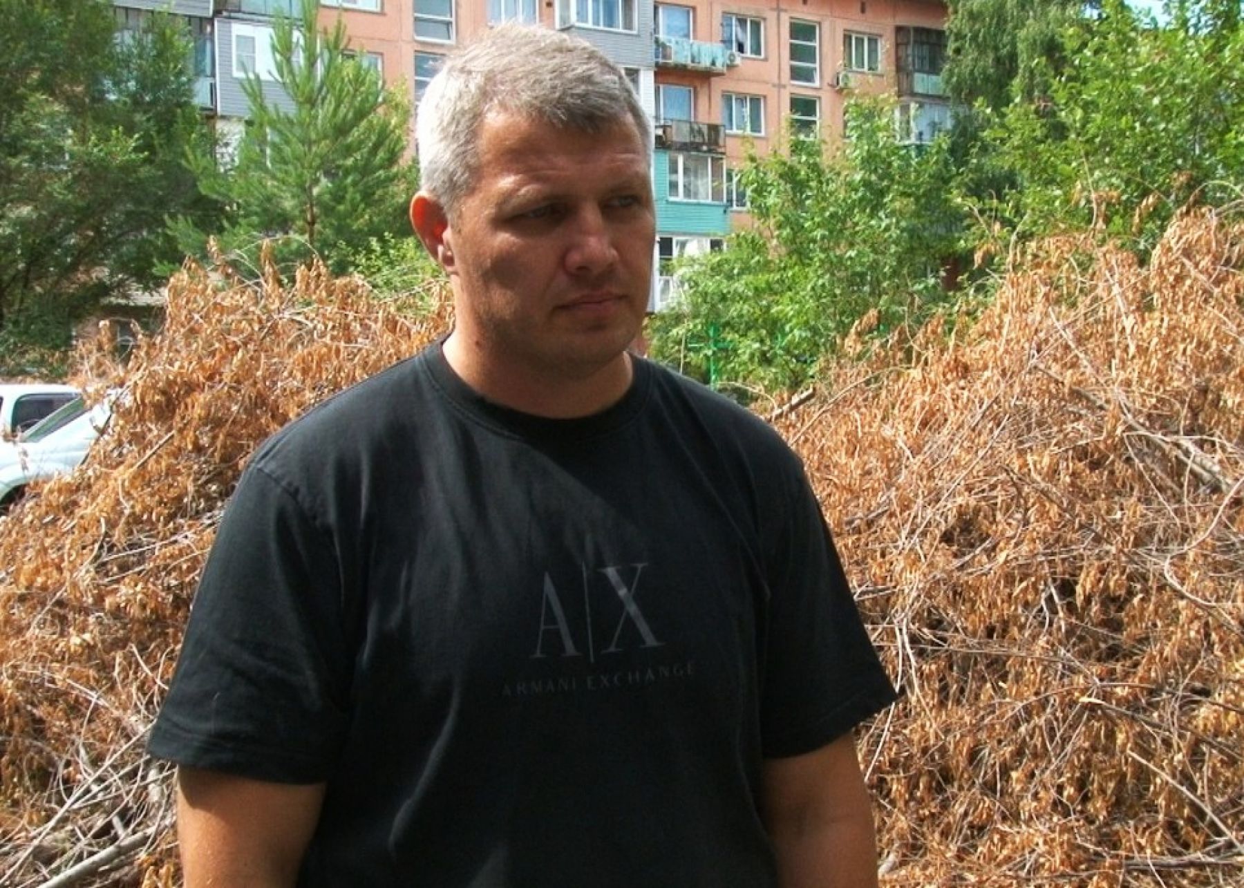 Александр Кузовлев, житель дома,
