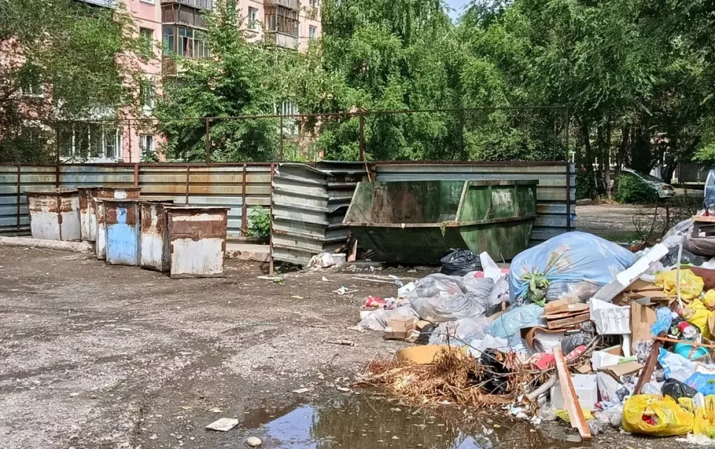 «Помойка-бабушка»: региональный оператор прокомментировал ситуацию с контейнерной площадкой в Бийске - Информационный портал "Бийский рабочий", 08.07.2026