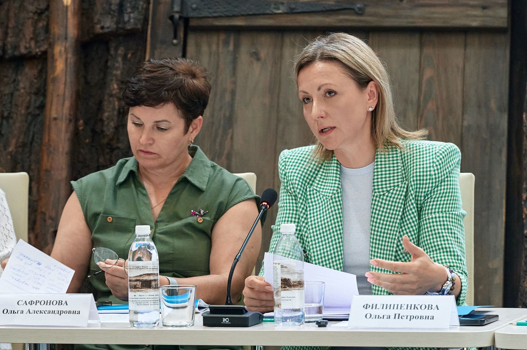 Ольга Сафронова и Ольга Филипенкова.
