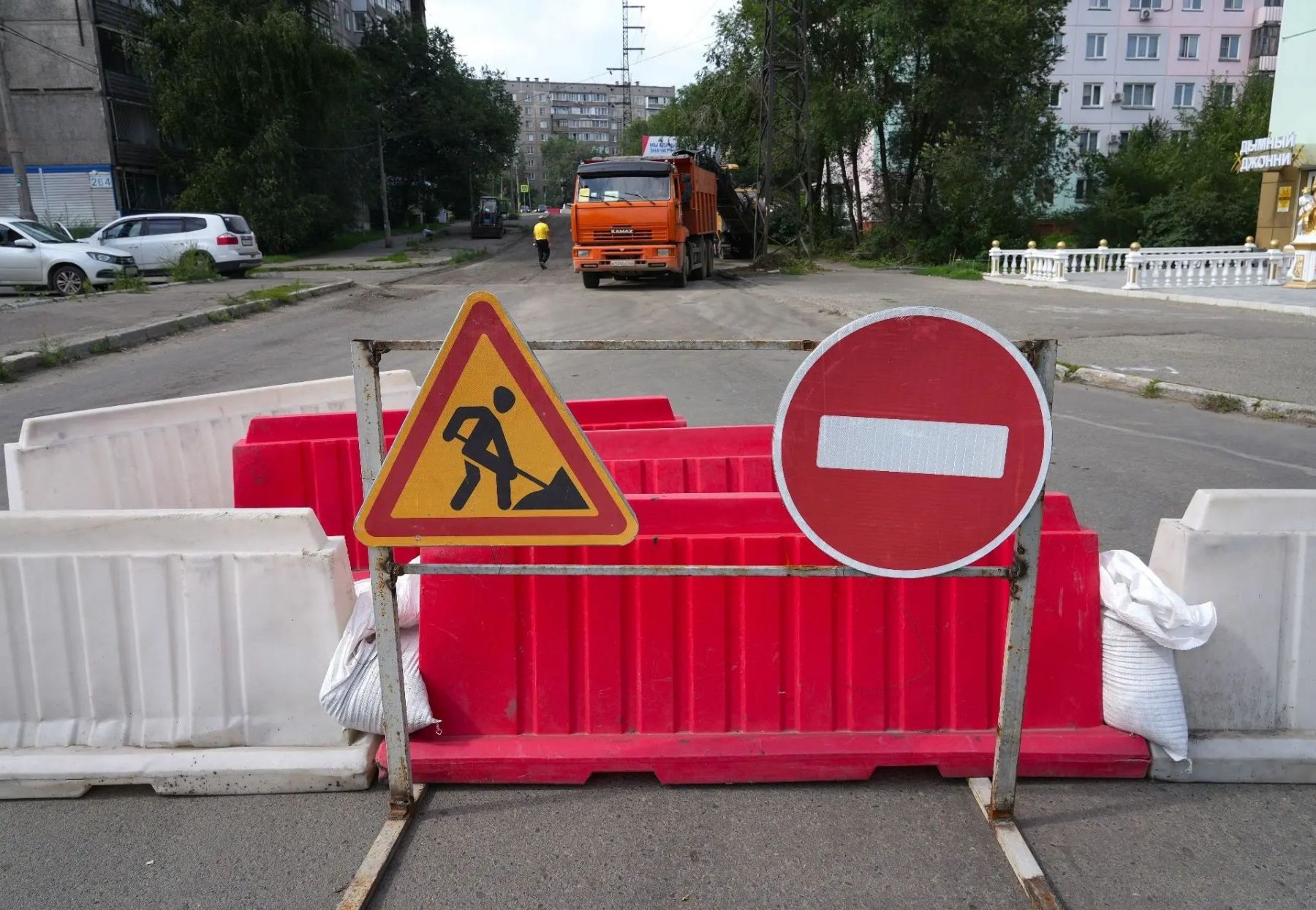 Ремонт дорог в Бийске 