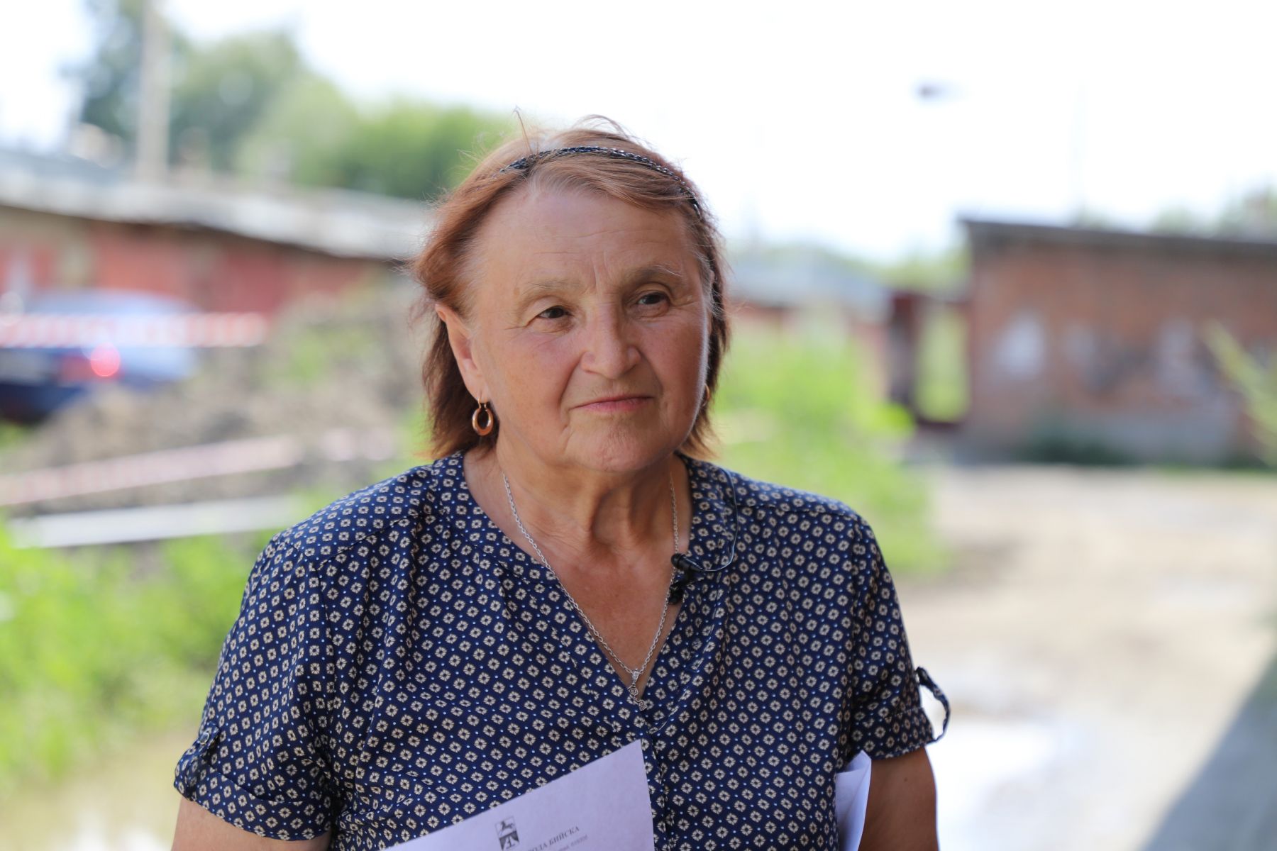 Зоя Иванникова, владелица одного из гаражей