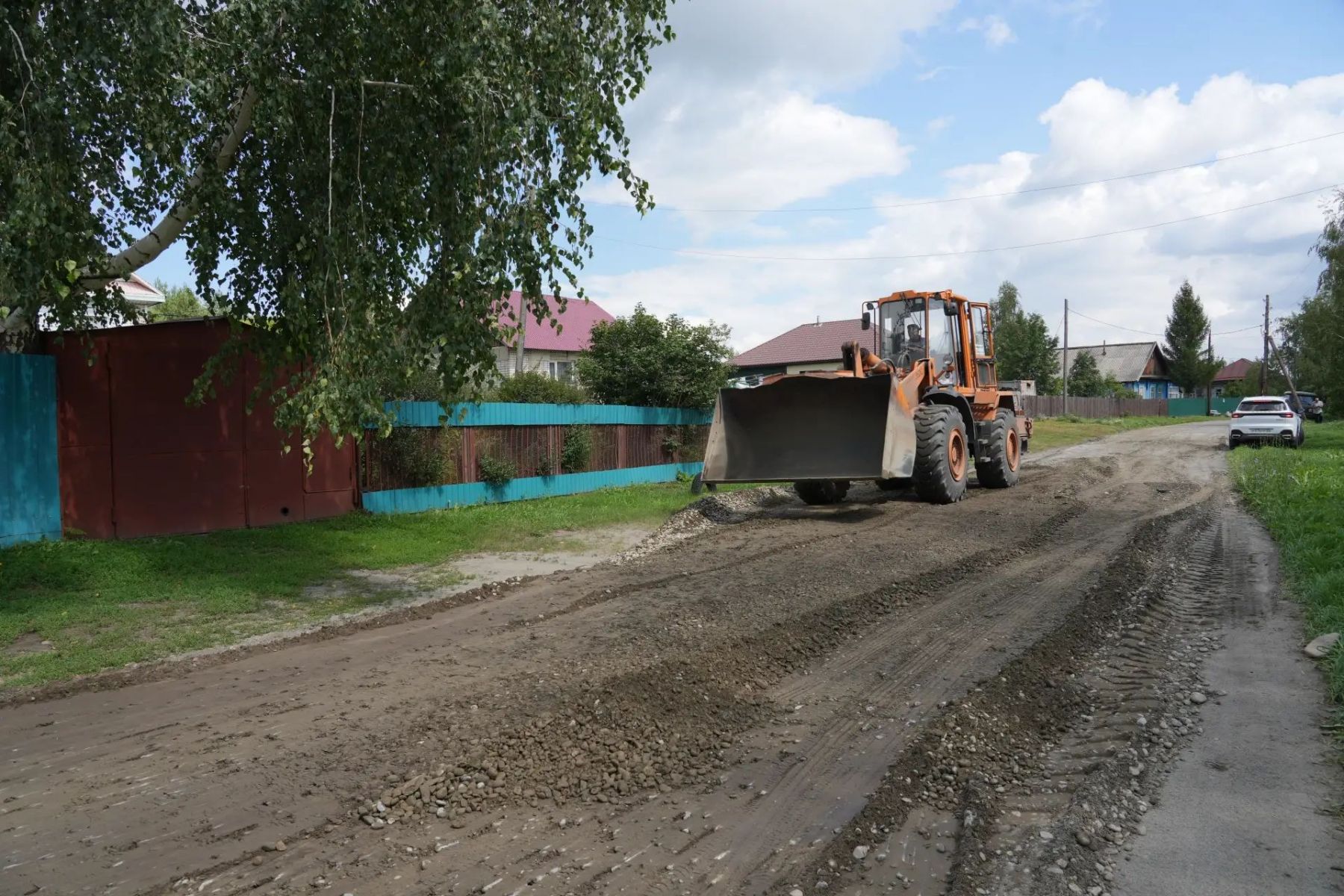 В бийских поселках провели комплекс работ по благоустройству