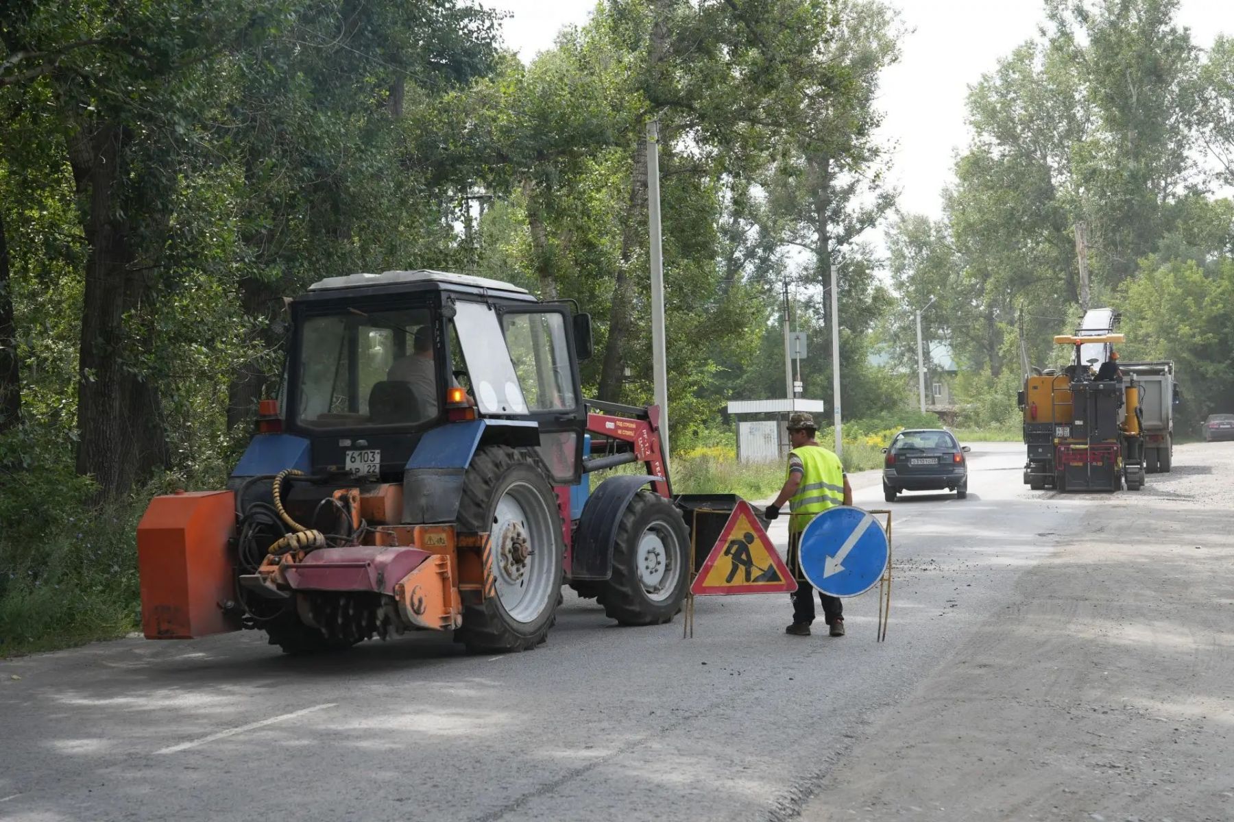 В бийских поселках провели комплекс работ по благоустройству