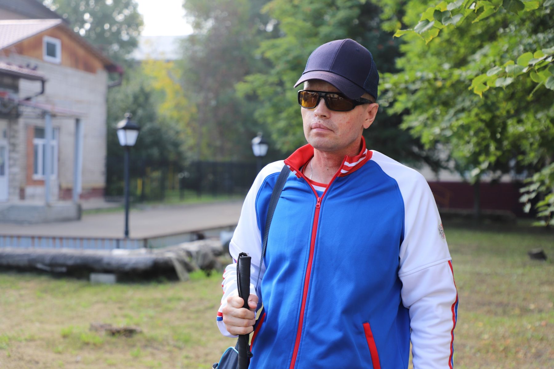 Андрей Фефелов, организатор турнира, старший тренер сборной Алтайского края по спорту слепых в дисциплине настольного тенниса