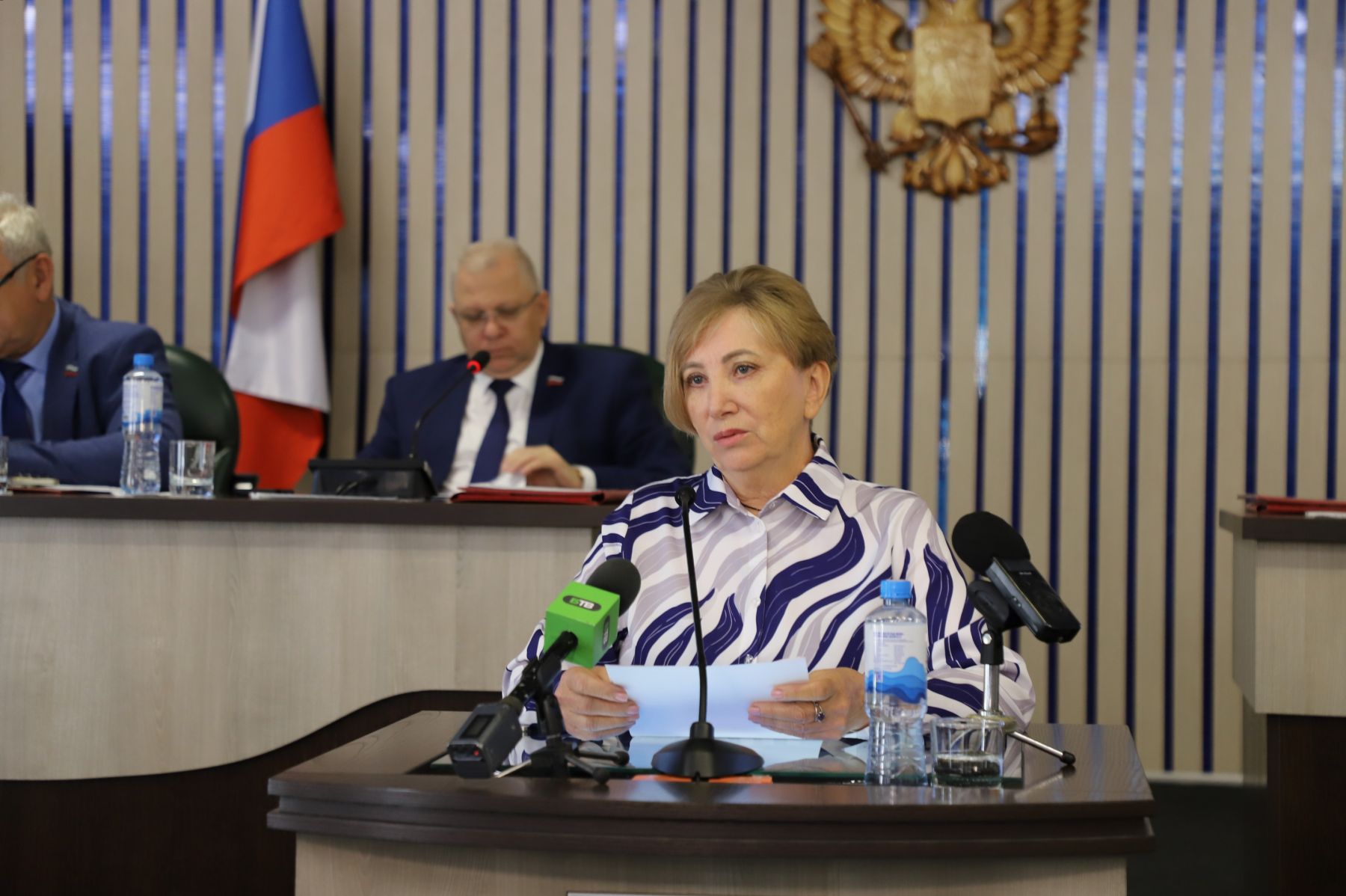 Заседание Думы Бийска. Антонина Мелихова. 