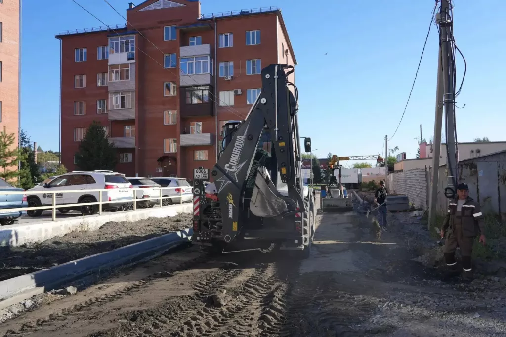 В Бийске начали ремонт внутриквартального проезда в микрорайоне 23 - Информационный портал "Бийский рабочий", 09.09.2026