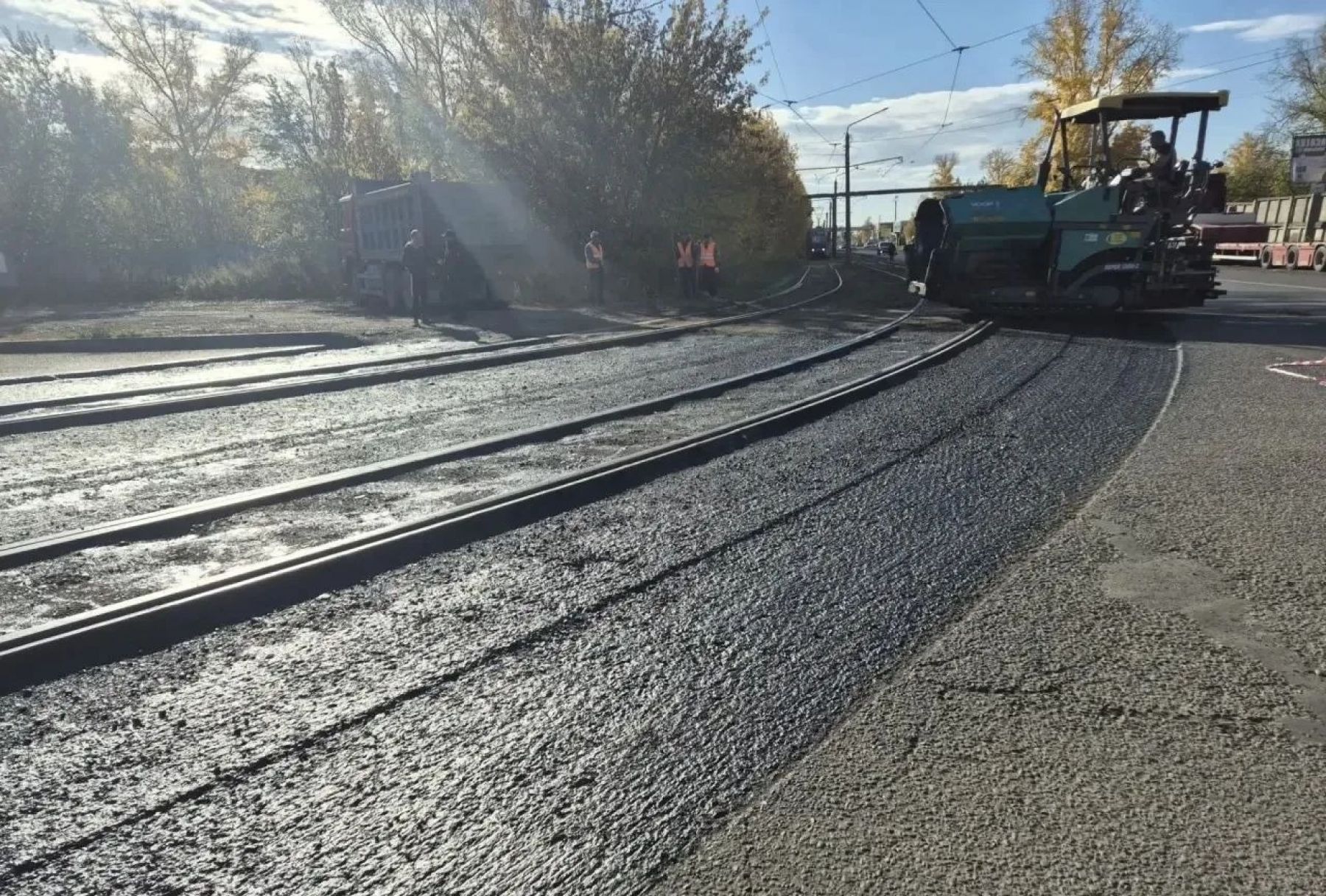 В Бийске продолжают улучшать состояние дорог