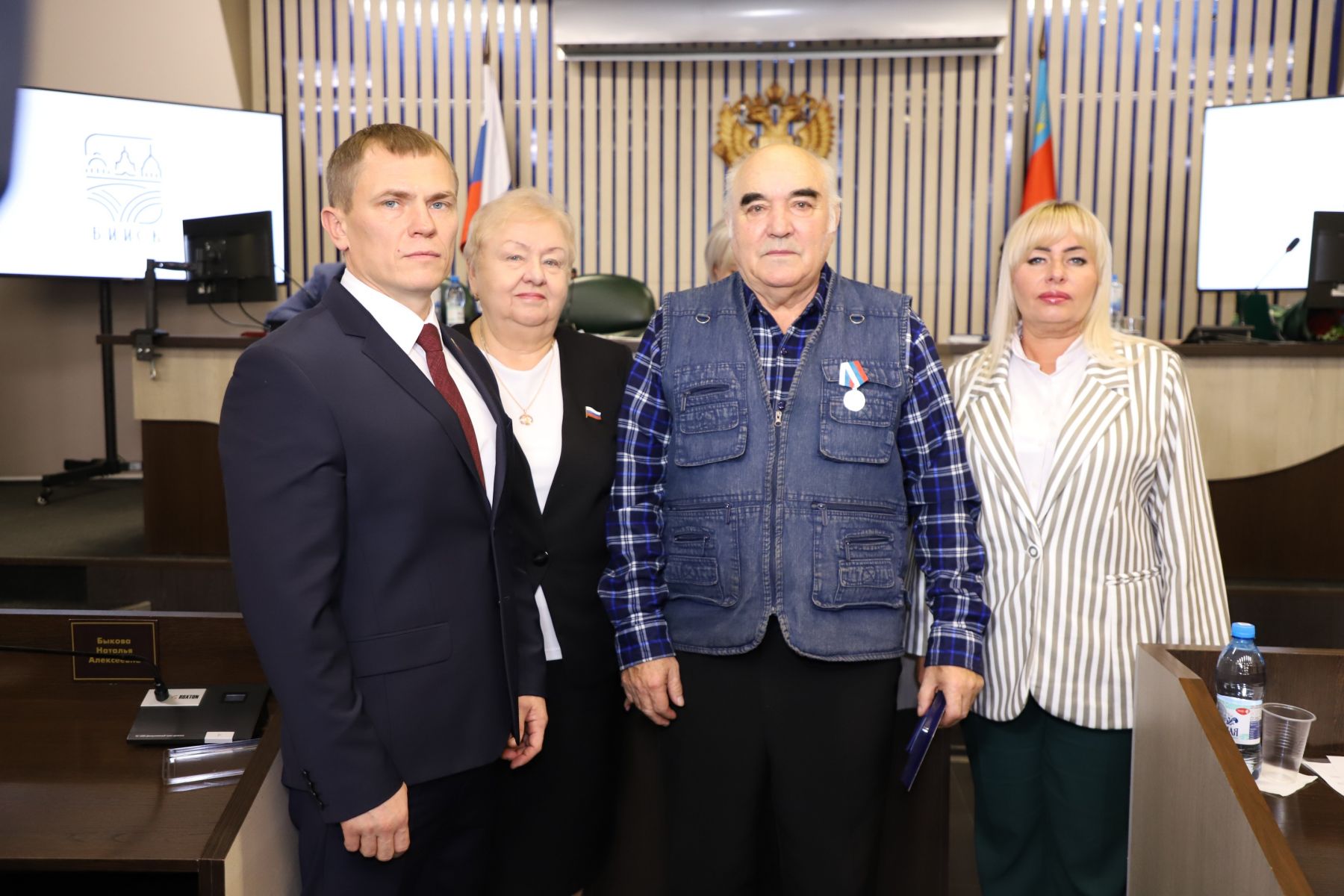 Вручение медалей "Отец солдата"