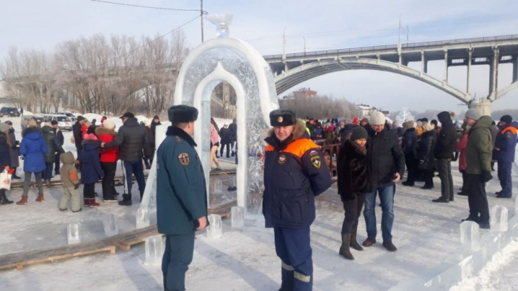 Крещение в Алтайском крае прошло без водных происшествий