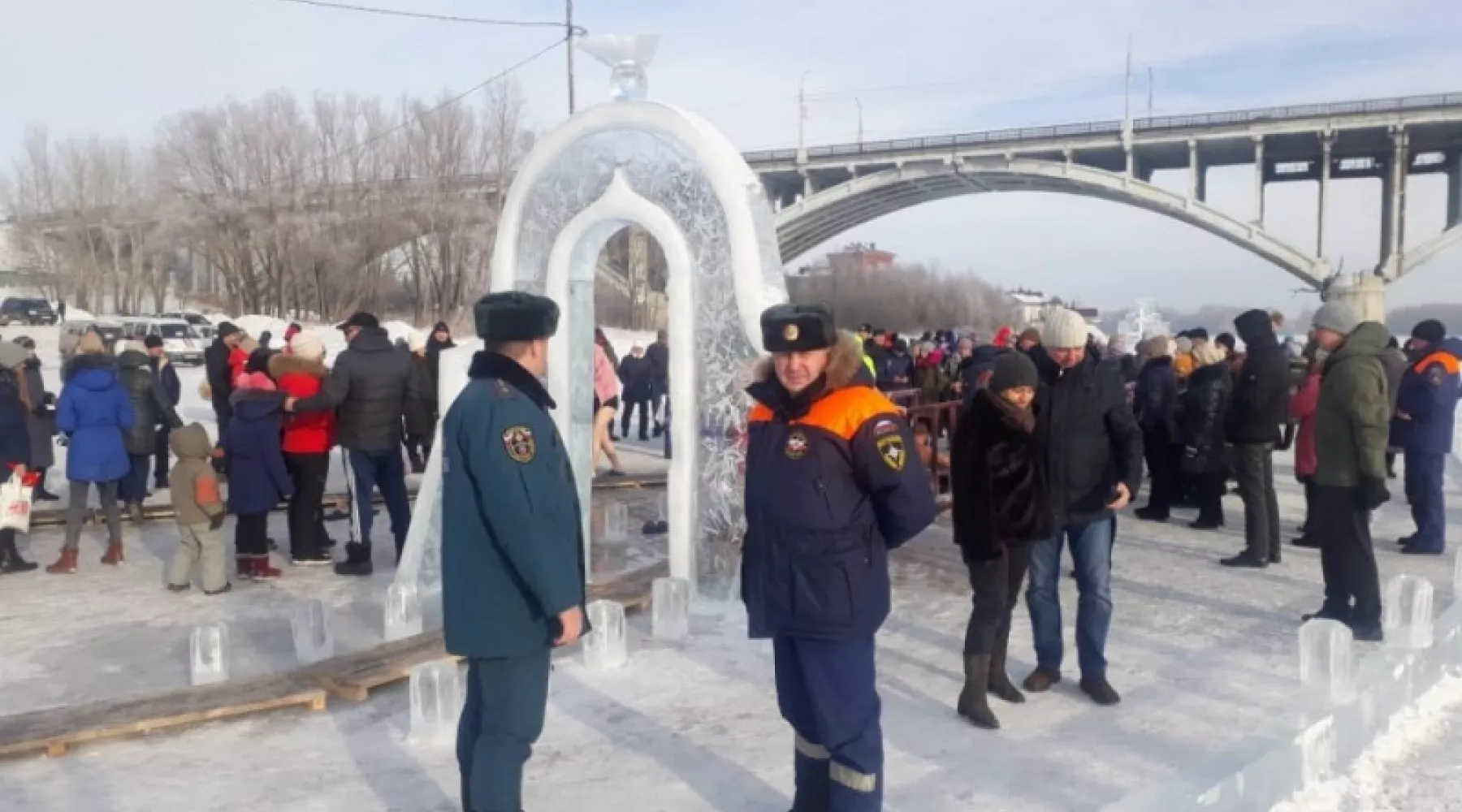 Крещение в Алтайском крае прошло без водных происшествий