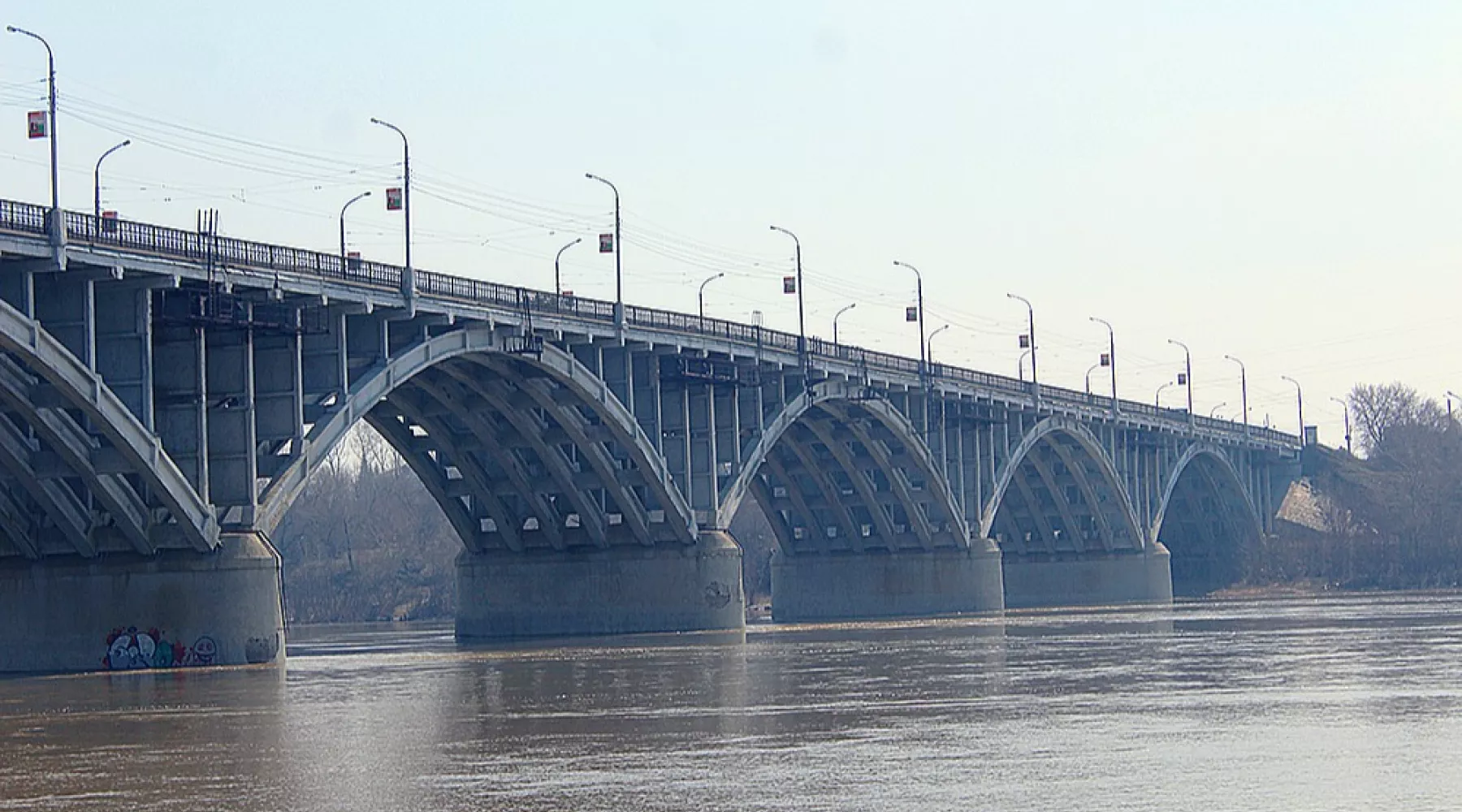 Коммунальный мост в Бийске