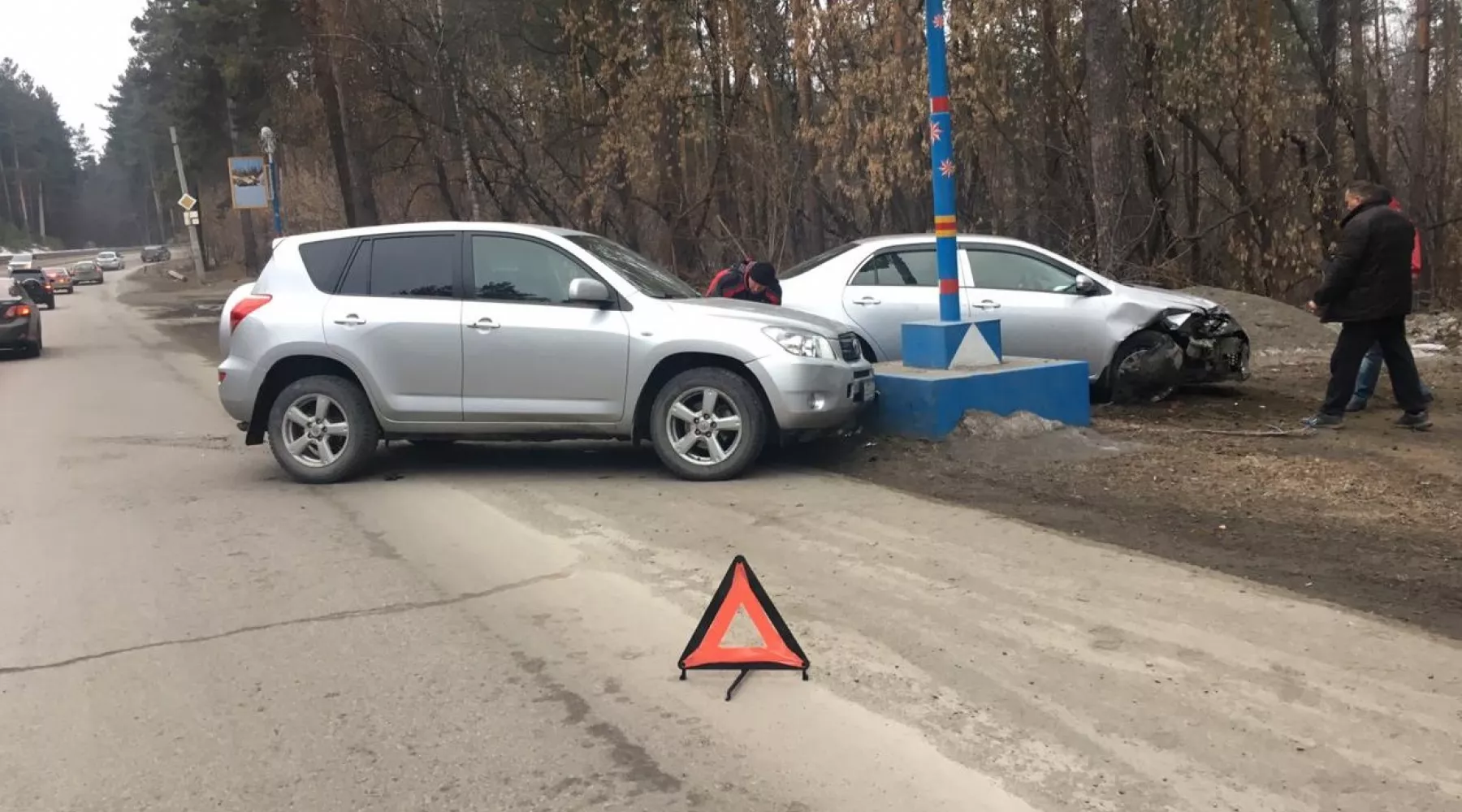 Две иномарки пострадали при ДТП в Бийске 