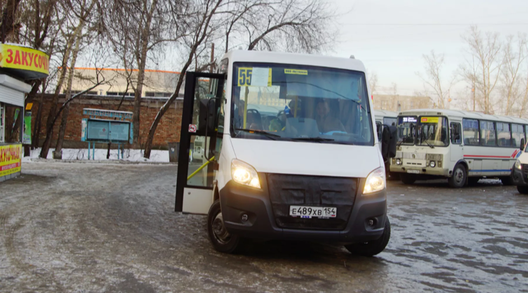 Движение по маршруту №55 будет возобновлено в апреле