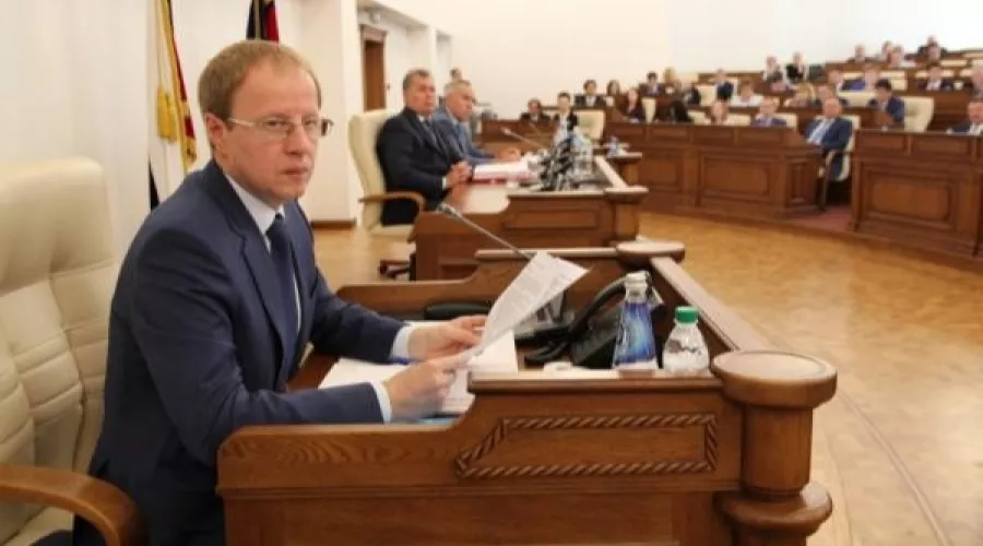 Губернатор Виктор Томенко отчитается перед краевым Заксобранием 26 апреля 