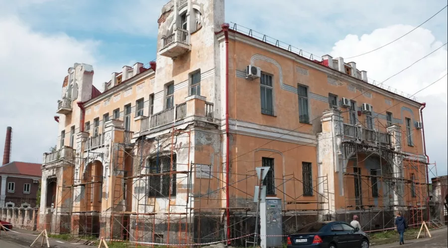 Ремонт фасада Ассановского особняка начнется через несколько дней