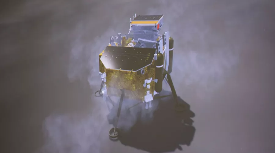 Китайский луноход сделал открытие на темной стороне Луны