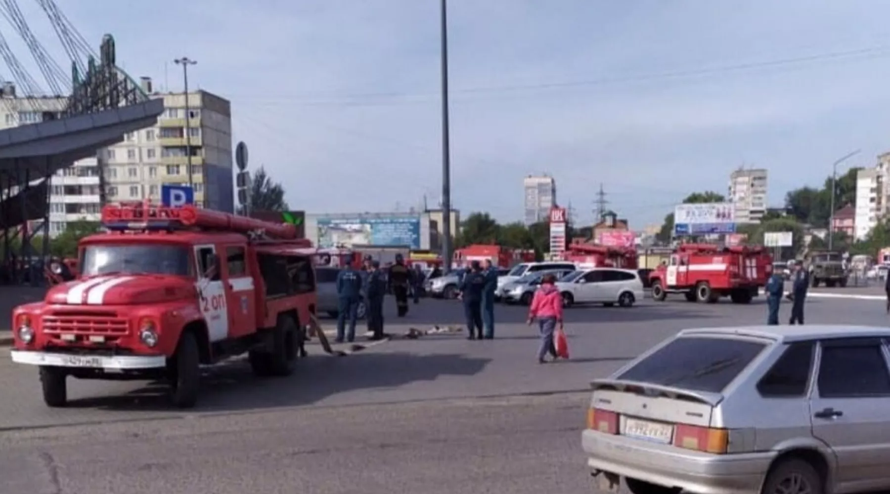 Горит торговый центр: в Бийске проводят учения 