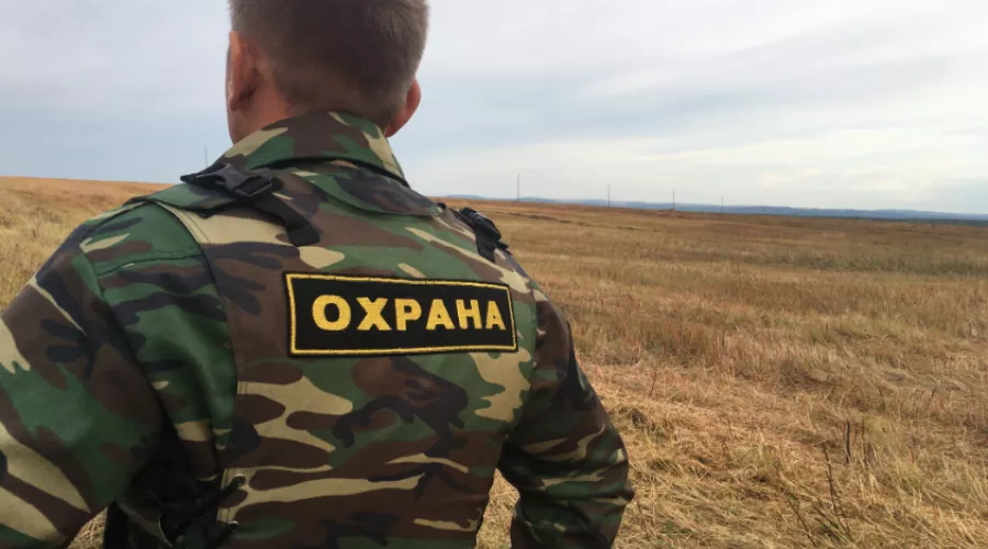 Конвой для гречки: частную охрану выставили на поле в Бийском районе
