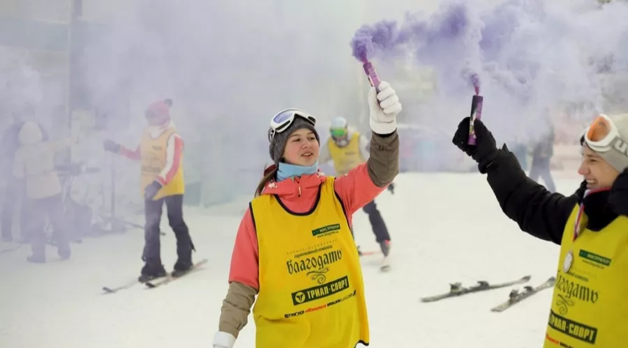 Фестиваль зимних видов спорта «Снежный ком» проходит 14 декабря в Белокурихе