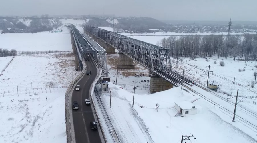 Старый мост в Барнауле закрывают для движения с 5 января