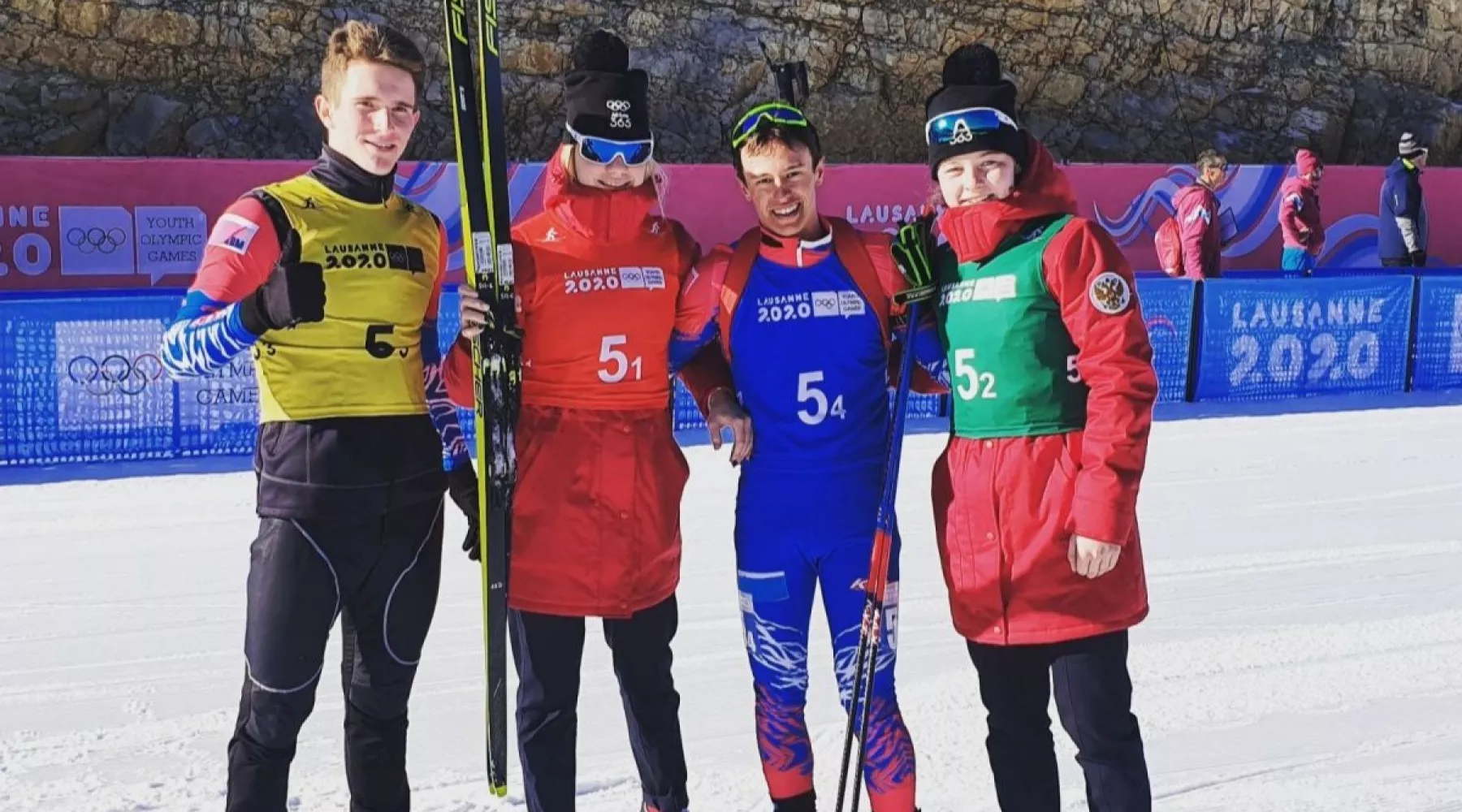 Олег Домичек - серебряный призер в командной эстафете на юношеской Олимпиаде