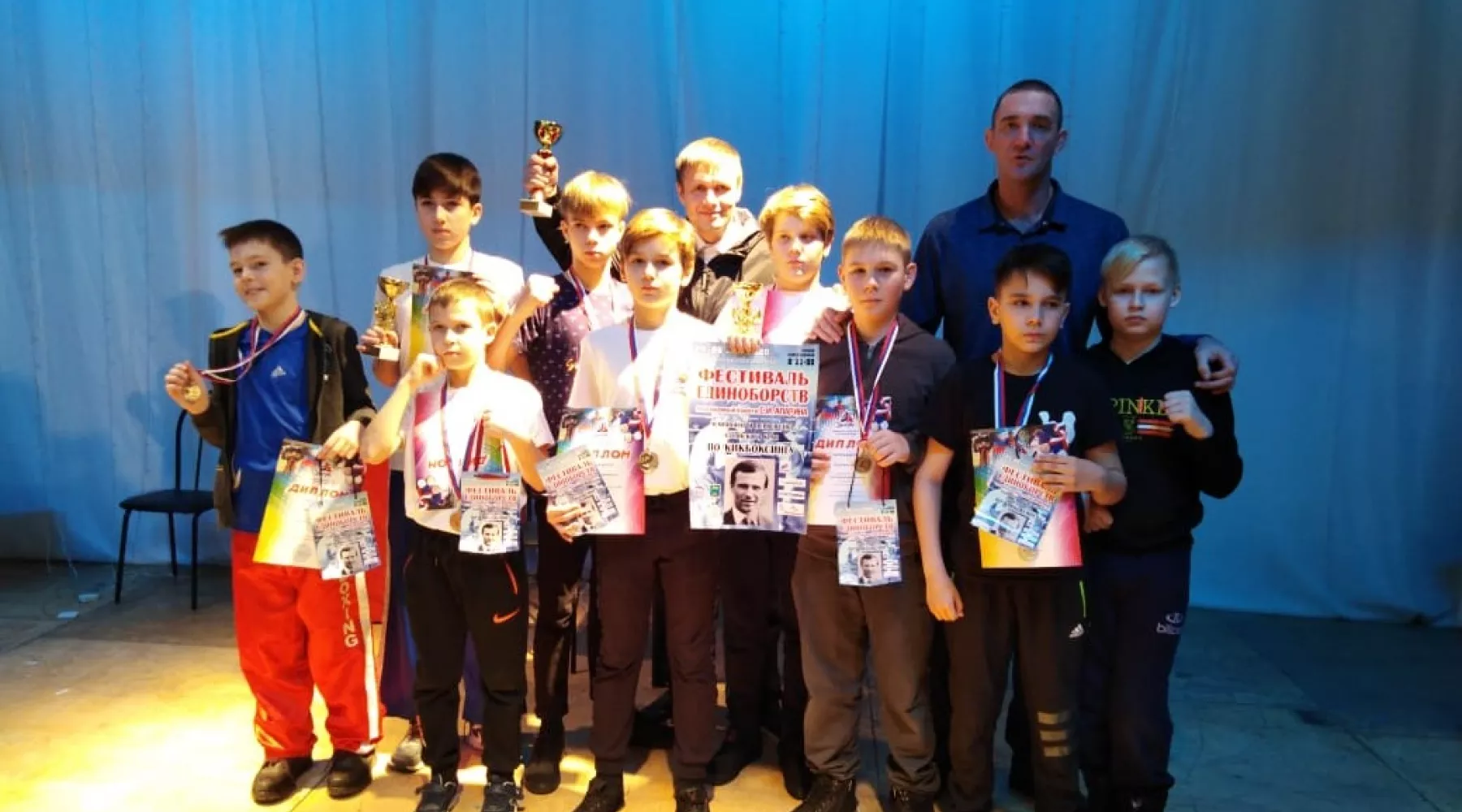 Бийские кикбоксеры завоевали призовые места на краевых соревнованиях 