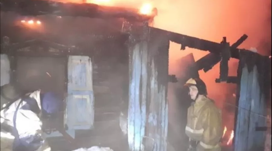Двое взрослых и ребенок погибли при пожаре в Бийске