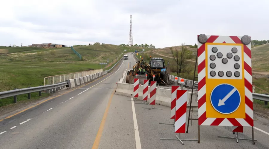 В Алтайском крае начался ремонт на федеральных дорогах 