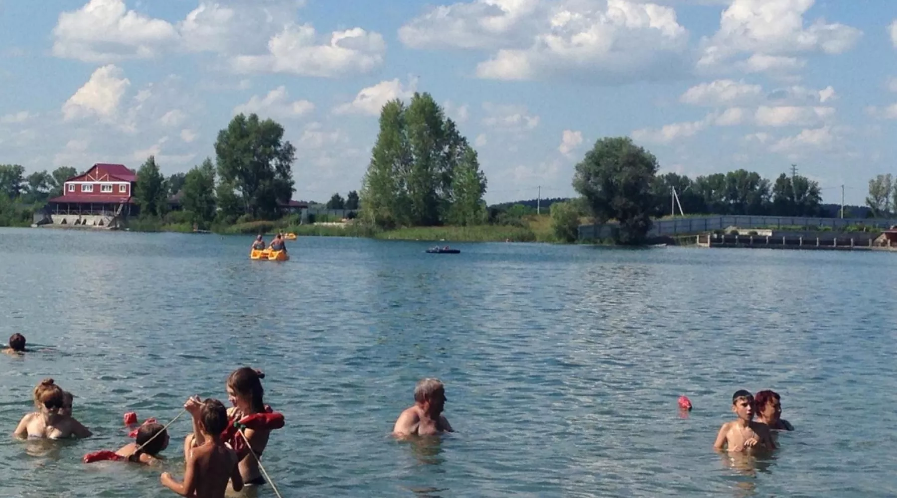 Смоленские карьеры. Водоем