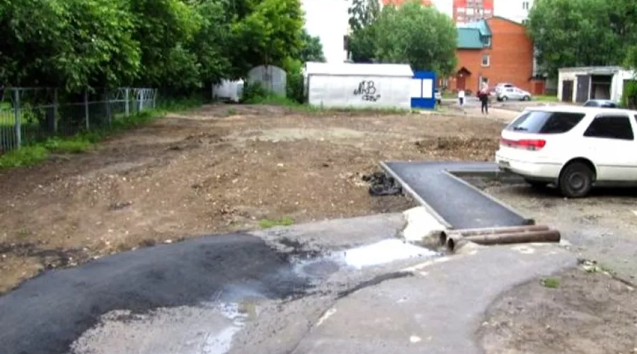 Новый кривой тротуар вызвал недовольство у жителей Барнаула