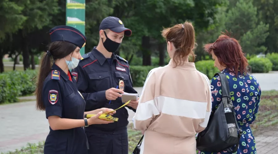Почти полсотни полицейских вышли на «День профилактики» в Бийске
