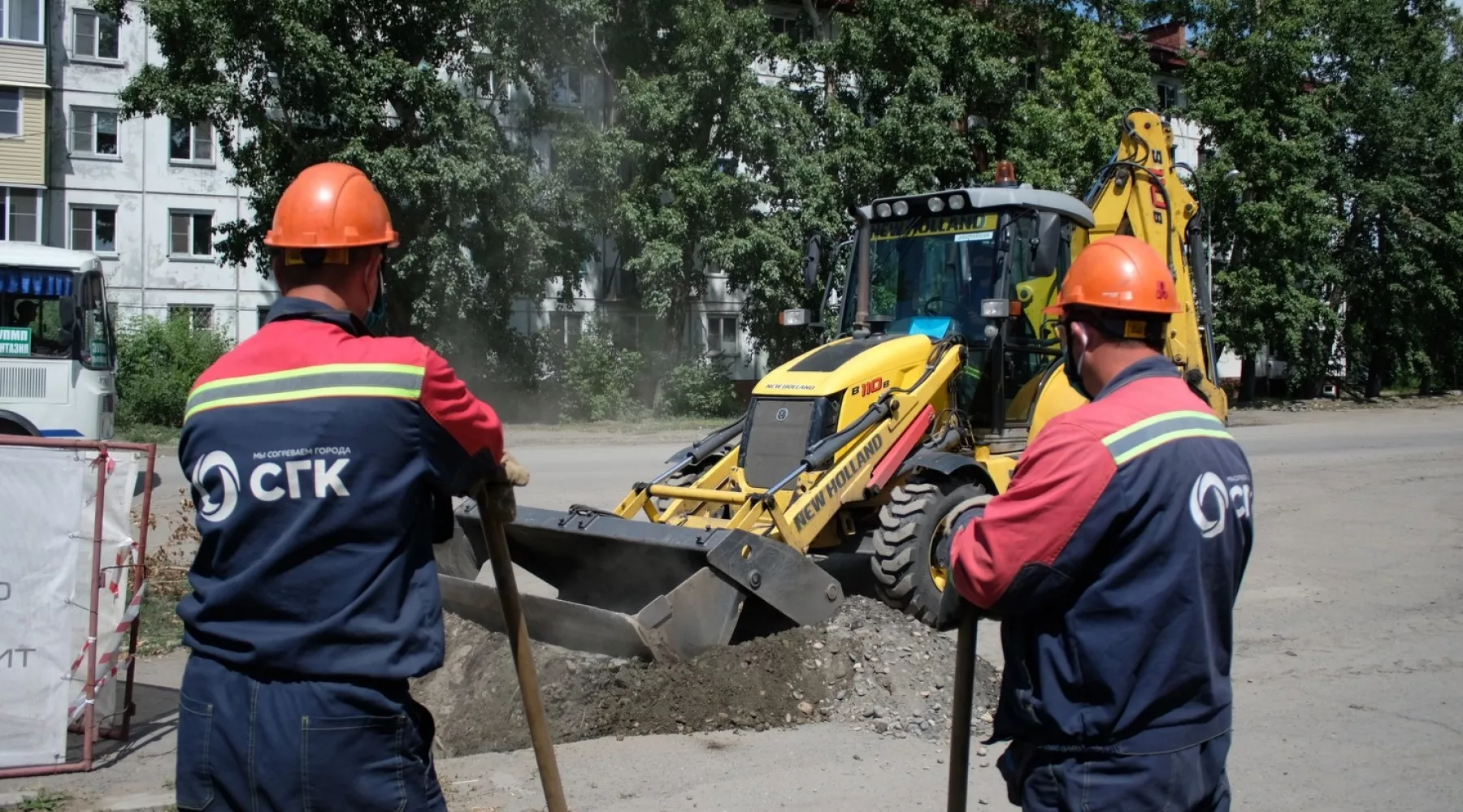 Какие работы ведут теплоэнергетики Бийска летом на городских сетях