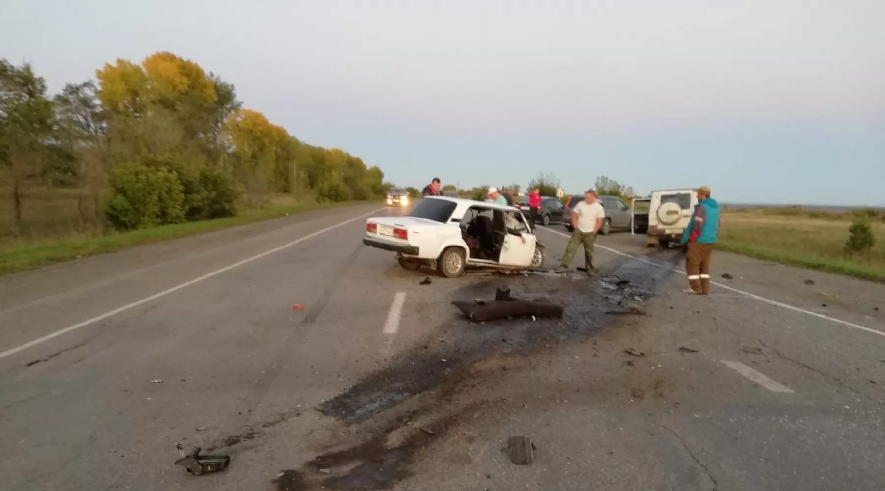 Пьяный водитель Гелендвагена устроил смертельное ДТП на Солтонской трассе