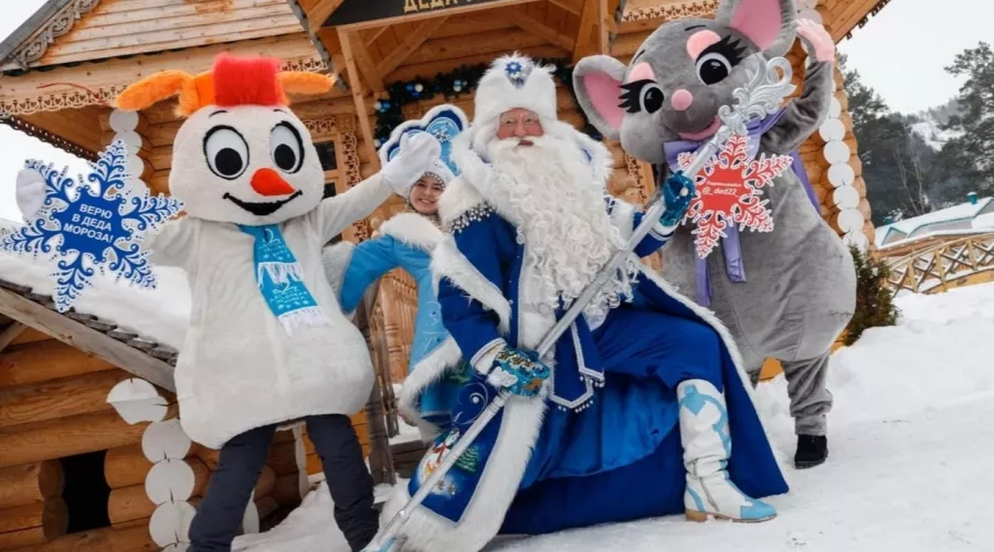 Алтайский Дед Мороз переезжает из Барнаула в Белокуриху 