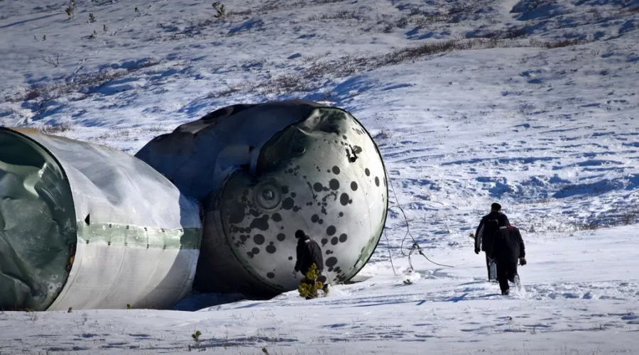 Космический мусор: на Алтае нашли фрагменты ракеты-носителя «Протон»