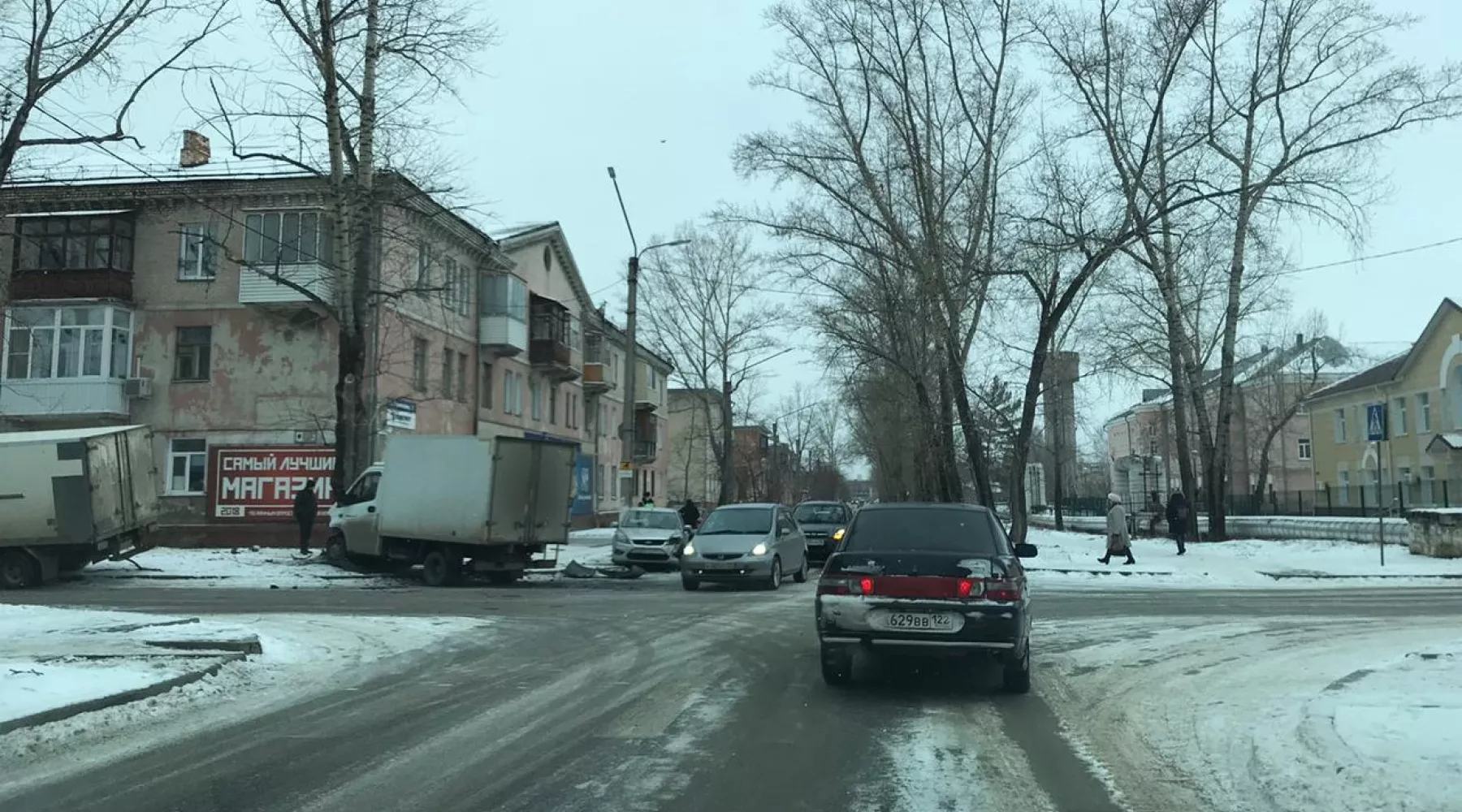 Перекресток Горно-Алтайской и 8 Марта