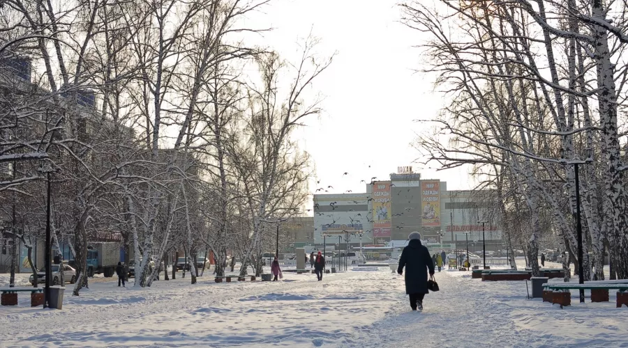 С 26 ноября и до конца недели в Алтайском крае установится ясная морозная погода