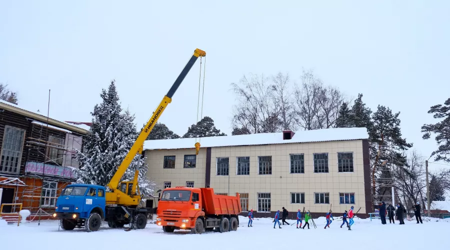 В бийской спортивной школе №1 впервые за 90 лет делают капитальный ремонт