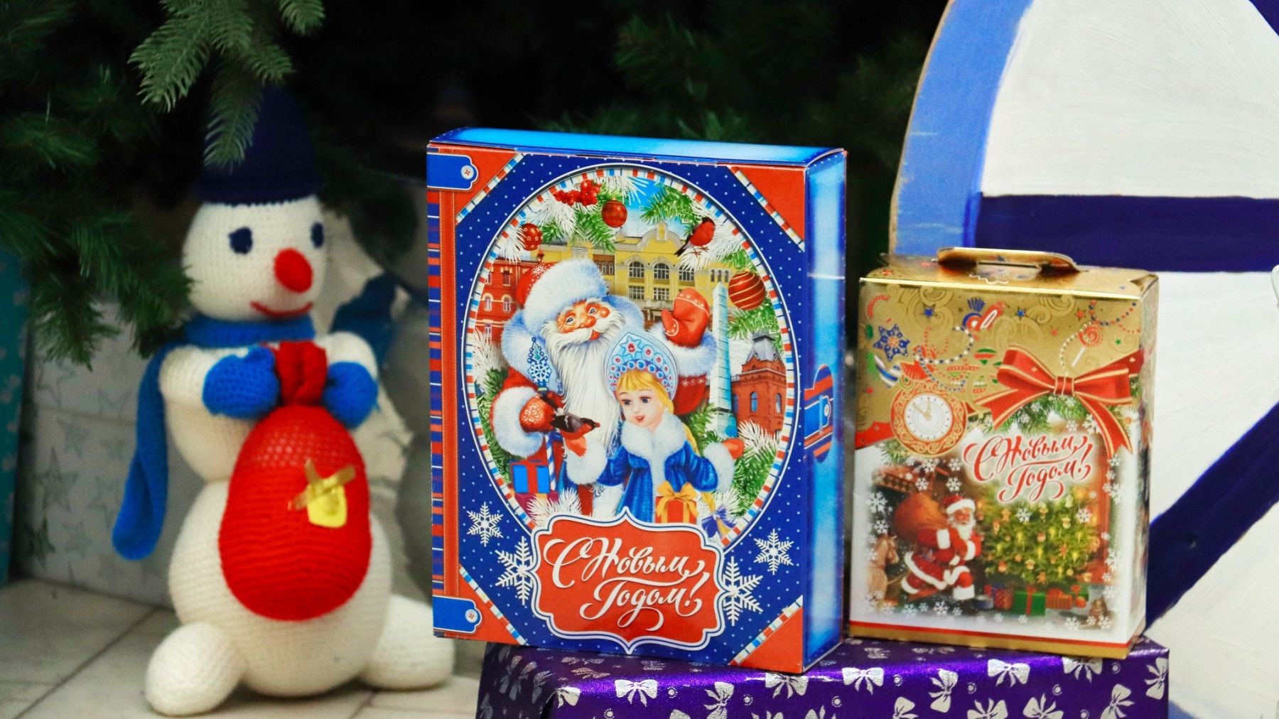 Новогодние сладкие подарки