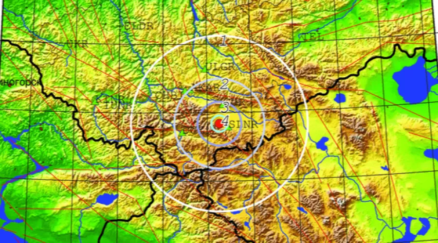 В Горном Алтае произошло землетрясение магнитудой 3,7