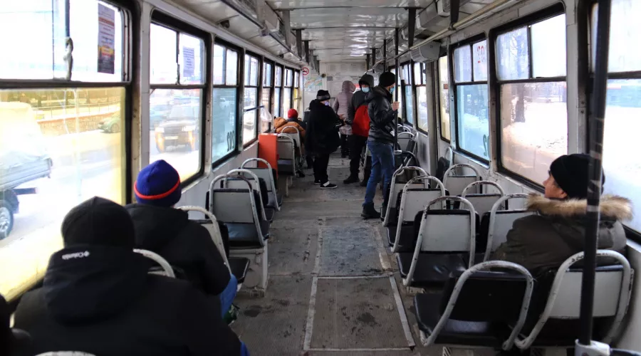 1 млн рублей в месяц Бийск платит за аренду трамваев