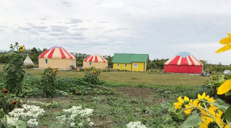 В алтайском селе Сычевка сдают в аренду юрты для самоизоляции