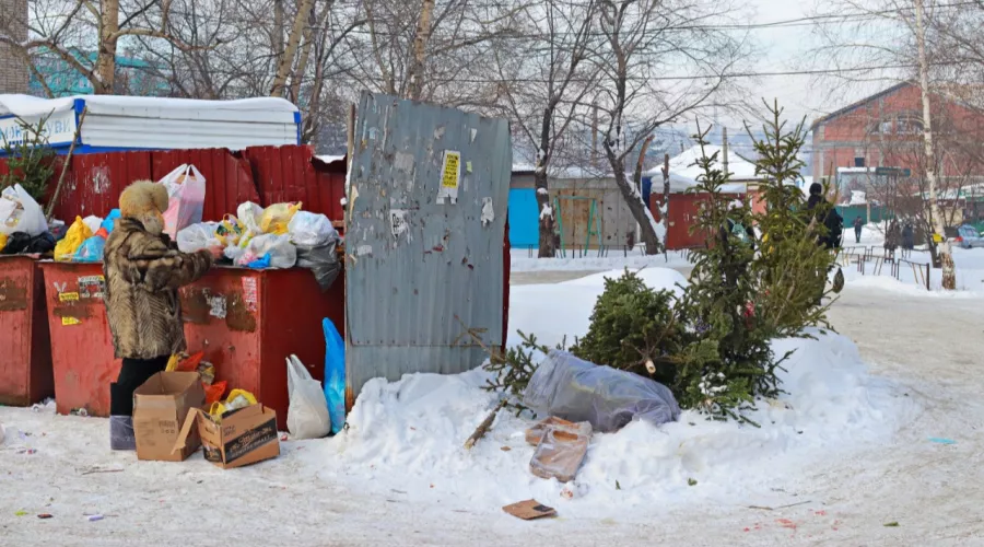 Минприроды: в Алтайском крае в Новый год плохо вывозили мусор