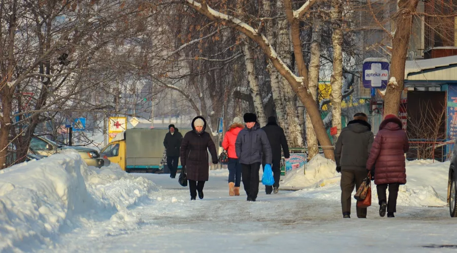 Лютые морозы продержатся в Алтайском крае еще два дня и сменятся метелью