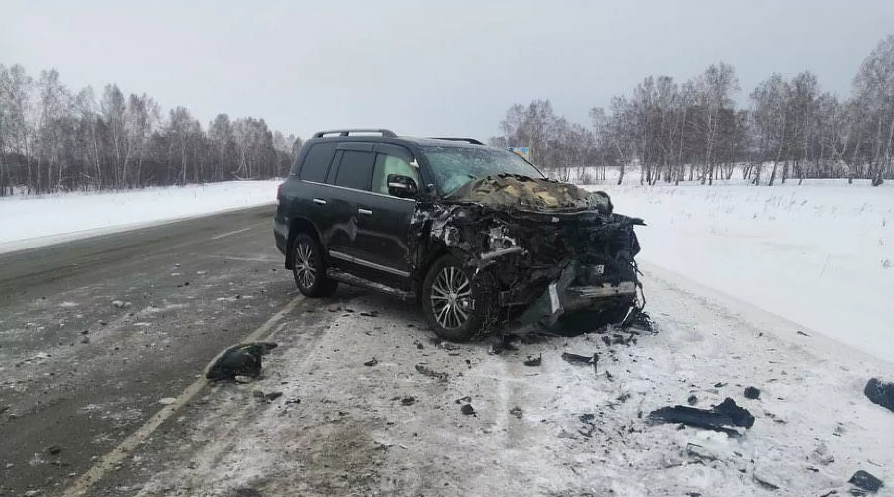 Вылетела на встречку: смертельное ДТП произошло на трассе Бийск – Барнаул