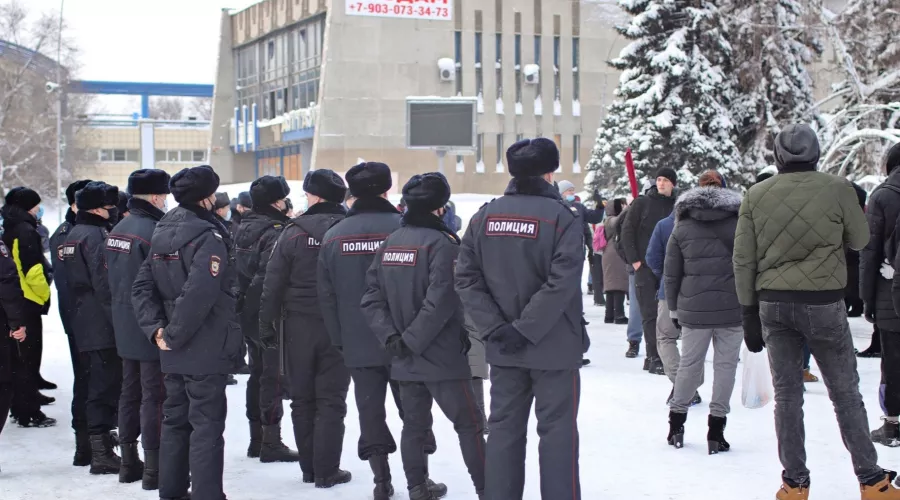 Алтайская полиция предупреждает об ответственности за участие в акциях 