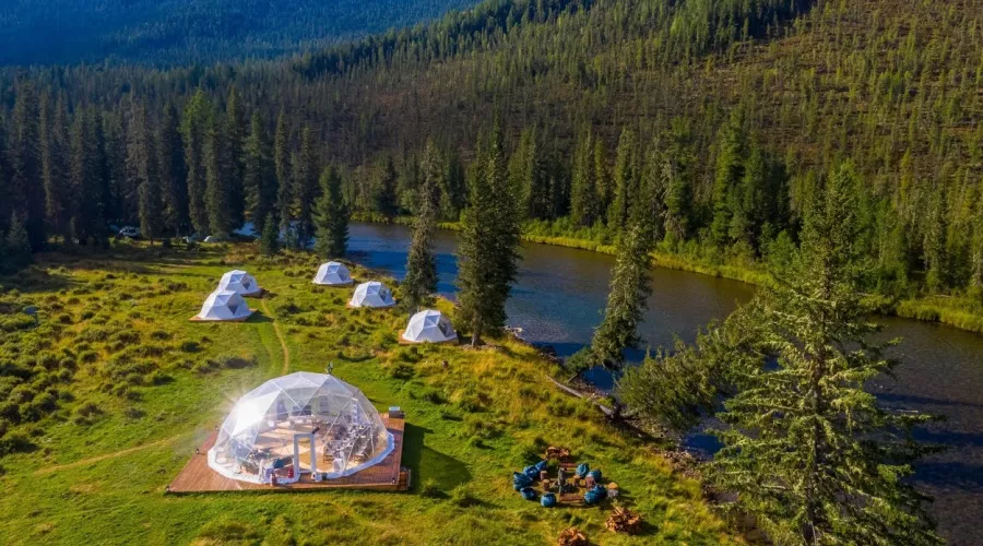 В 2021 году в Республике Алтай для туристов появятся новые глэмпинги 