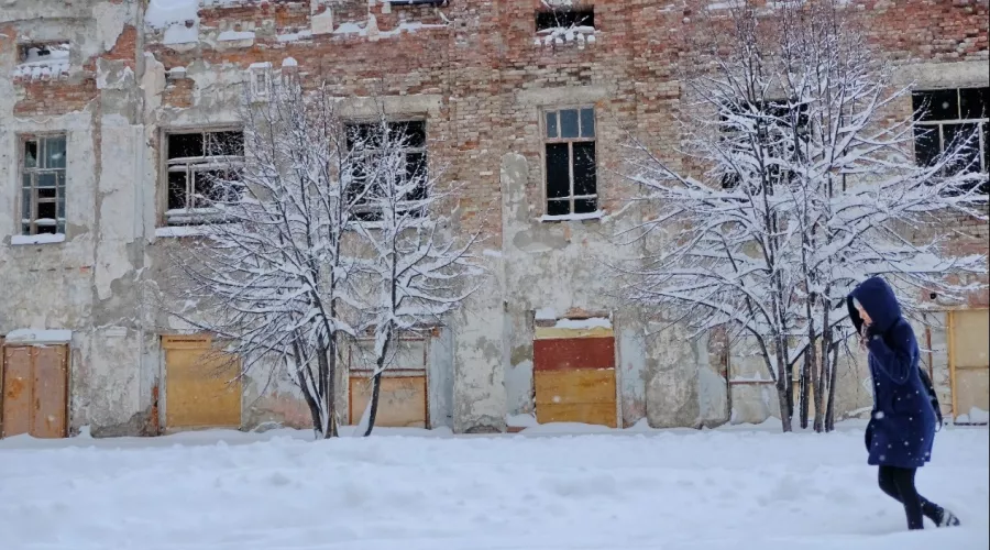 Очередную снежную метель прогнозируют синоптики Алтайского края на выходные 